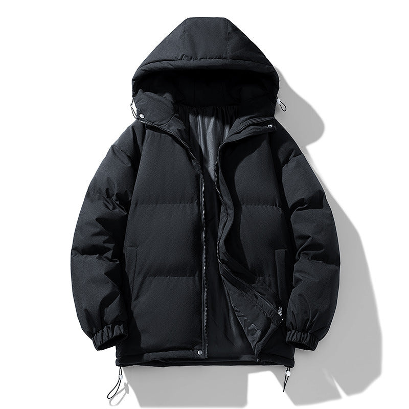 Hoodie Winter ZIp-up Thickened Cotton-padded Jacket