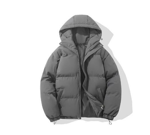 Hoodie Winter ZIp-up Thickened Cotton-padded Jacket