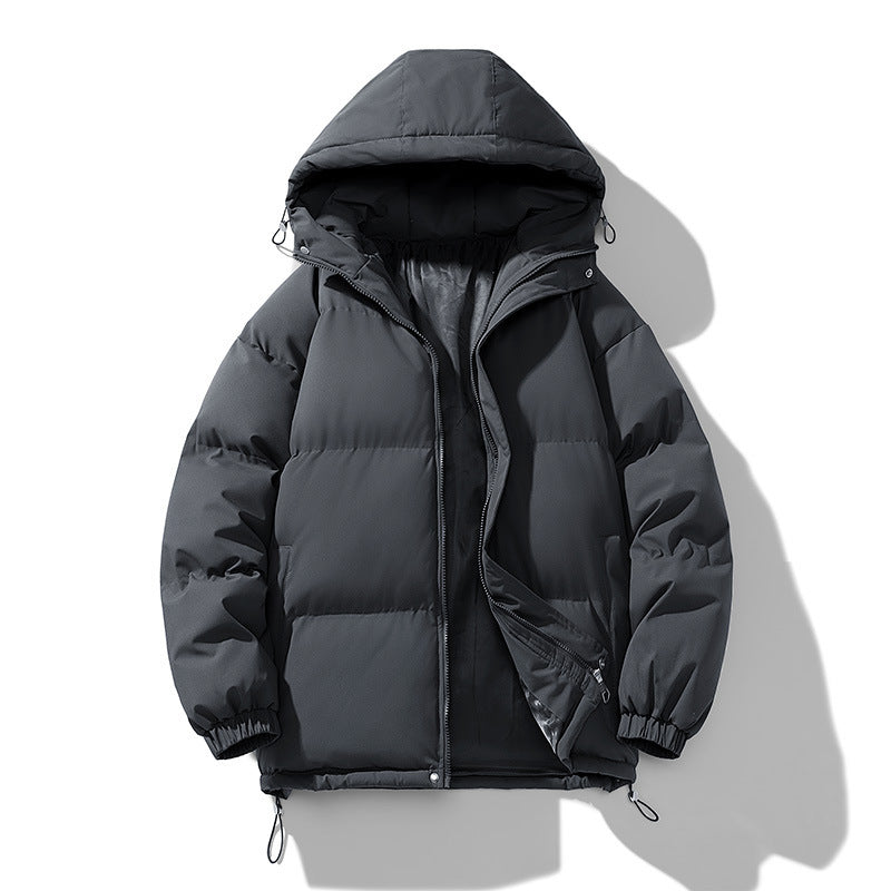 Hoodie Winter ZIp-up Thickened Cotton-padded Jacket