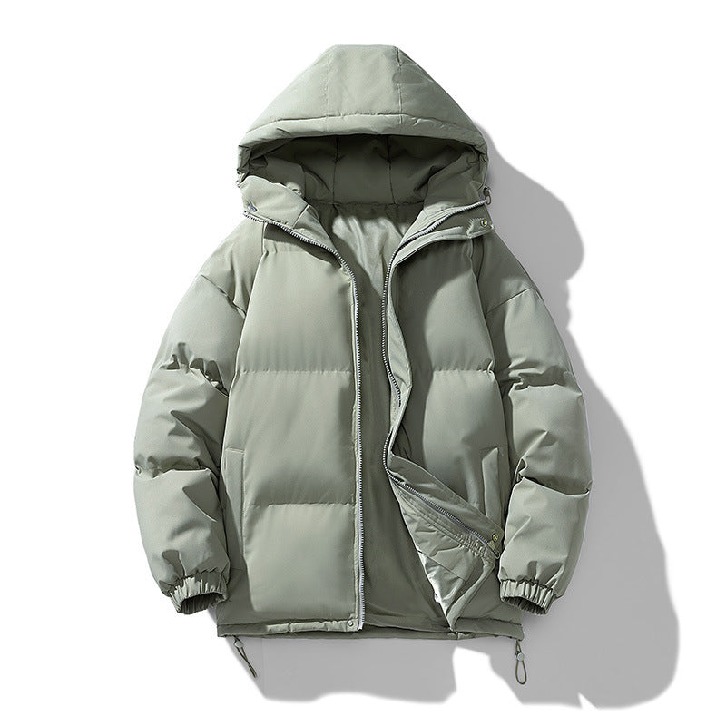 Hoodie Winter ZIp-up Thickened Cotton-padded Jacket