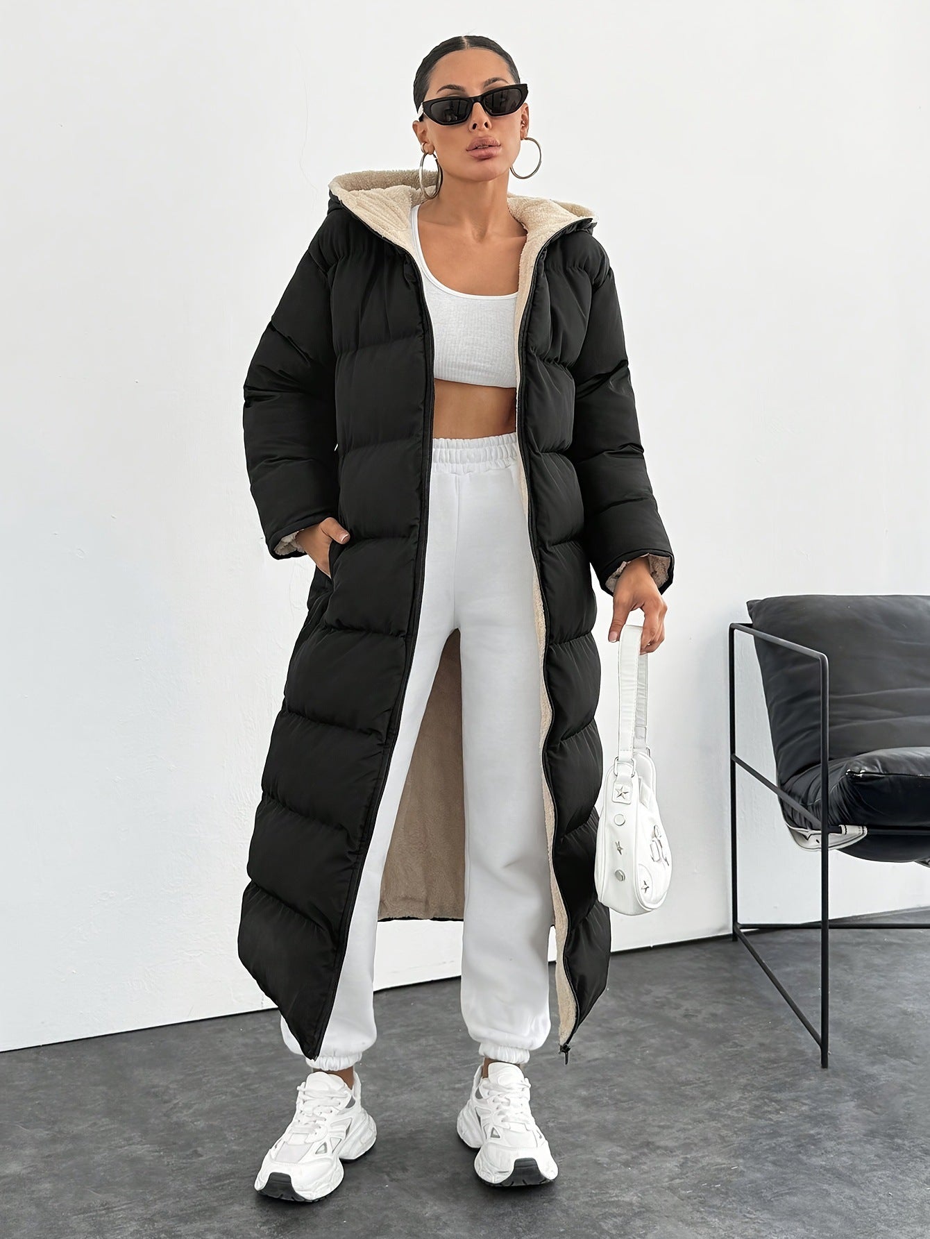 Long Below The Knee Jacket Coat