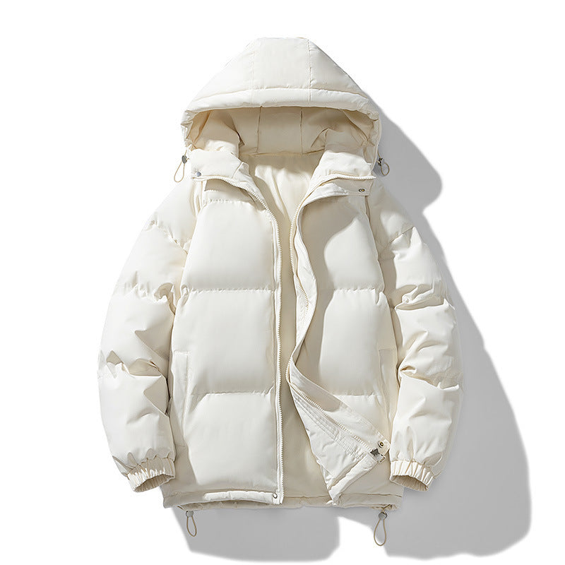 Hoodie Winter ZIp-up Thickened Cotton-padded Jacket