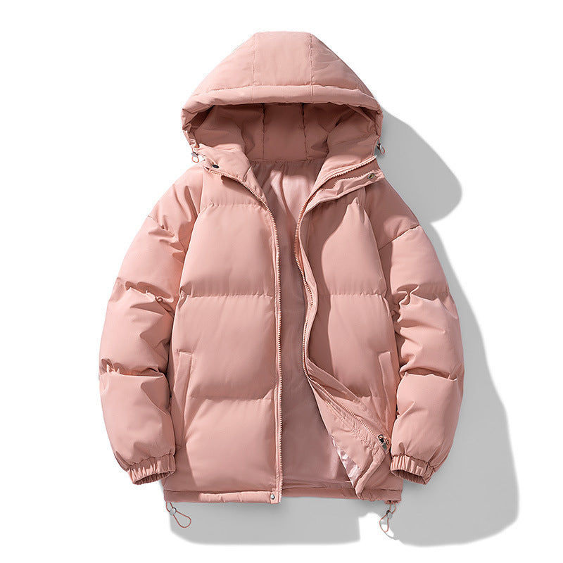 Hoodie Winter ZIp-up Thickened Cotton-padded Jacket
