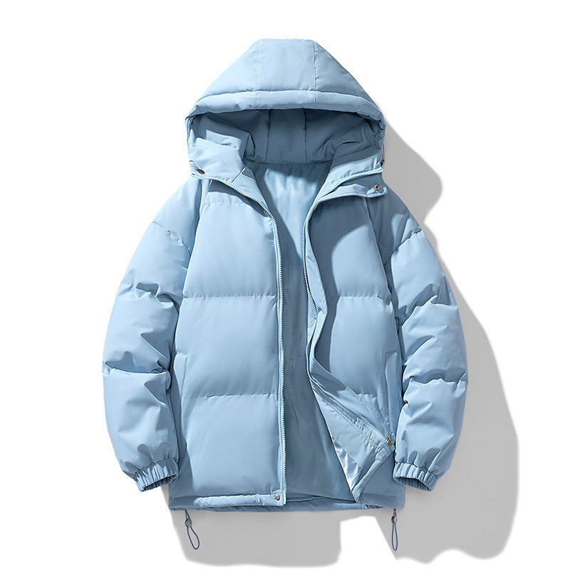 Hoodie Winter ZIp-up Thickened Cotton-padded Jacket