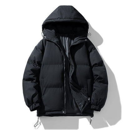 Hoodie Winter ZIp-up Thickened Cotton-padded Jacket