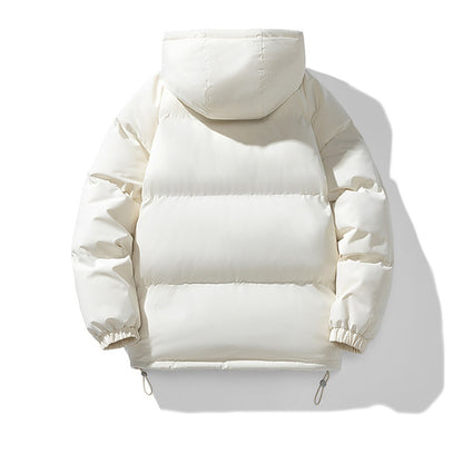 Hoodie Winter ZIp-up Thickened Cotton-padded Jacket