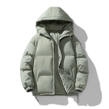 Hoodie Winter ZIp-up Thickened Cotton-padded Jacket