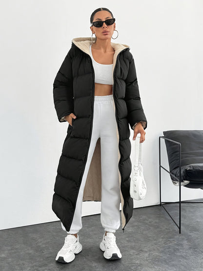 Long Below The Knee Jacket Coat
