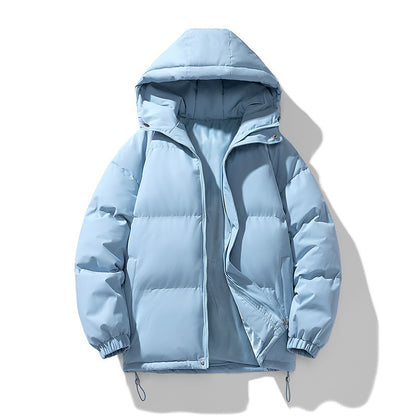 Hoodie Winter ZIp-up Thickened Cotton-padded Jacket