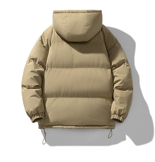 Hoodie Winter ZIp-up Thickened Cotton-padded Jacket